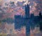 Parliament Sunset Poster Print by Claude Monet - Item # VARPDX265234
